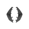 EOS Front Bumper Side Canards - Carbon Fiber - C8 Corvette Z06