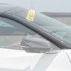 EOS A-Pillar Covers - Carbon Fiber - C8 Corvette (PILLAR-651-BKCF)