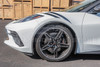 EOS Wheel Well Arches Front - Carbon Fiber - C8 Corvette