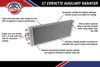 DeWitts Auxiliary Radiator - 14-19 C7 Corvette (32-C7AUX)