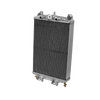 DeWitts Aluminum Auxiliary Right Rear Radiator - C8 Corvette (32-1139121M)