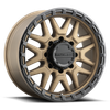 Raceline 953BZ Krank 20x9in / 8x165.1 BP / 0mm Offset / 125.2mm Bore - Bronze - 953BZ-29080-00 Photo - Close Up