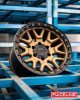 Raceline 953BZ Krank 20x9in / 8x165.1 BP / 0mm Offset / 125.2mm Bore - Bronze - 953BZ-29080-00 Photo - Close Up