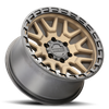 Raceline 953BZ Krank 20x9in / 8x165.1 BP / 0mm Offset / 125.2mm Bore - Bronze - 953BZ-29080-00 Photo - Close Up