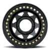 Raceline RT80 Rock 8 Spoke 15x10in / 8x165.1 BP / -25mm Offset / 130.81mm Bore - Gloss Black - RT8050080 Photo - Close Up