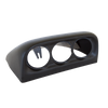Autometer 98-02 Dodge Ram (exc 02 1500) Triple Dash Pod - Black - 15002