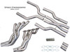 Speed Engineering - 1 7/8" Long Tube  Headers w. X-Pipe - 2016+ CTS-V