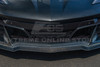 EOS 3 Piece Front Splitter - Carbon Fiber - C8 Corvette Z06