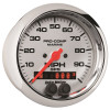 Autometer Marine Chrome 3-3/8in 100MPH GPS Speedometer Gauge - 200636-35