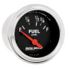 Autometer Traditional Chrome 52mm Short Sweep Electrical Fuel Level Gauge - 2515