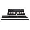 Autometer Phantom Direct Fit Dash Kit 1967 Chevy Chevelle (2 x 3-3/8in. / 4 x 2-1/16in.) - 2932-09 Photo - Primary