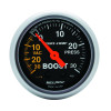 Autometer Sport-Comp 52mm 30 PSI Mechanical Boost Gauge - 3303