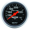Autometer 2-1/16in 120-240 Degree F Mechanical Water Temp Sport-Comp Gauge w/ 12ft Tubing - 3333