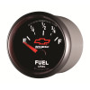 Autometer GM Bowtie Black 2-1/16 Fuel Level, 0-90 , Air-Core 8-18V - 3613-00406