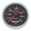 Autometer Sport-Comp II 2-1/16in 120-240 Deg Mechanical Water Temp Gauge - Bowtie Black - 3632-00406