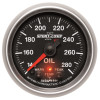 Autometer Sport-Comp II 52.4mm 140-280 Deg F Oil Temperature Peak & Warn w/ Electronic Control Gauge - 3640