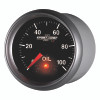 Autometer Sport-Comp II 52.4mm 0-100 PSI Oil Pressure Peak & Warn w/ Electronic Control Gauge - 3652