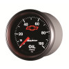 Autometer GM Bowtie Black 2-1/16in 0-100 PSI Oil Pressure - Stepper Motor - 3653-00406