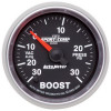 Autometer Sport-Comp II 52mm Full Sweep Electronic 30 In Hg-Vac/30 PSI Vacuum/Boost Gauge - 3659