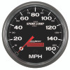 Autometer Sport-Comp II 5 inch 0-160MPH Electronic Programmable Speedometer - 3689