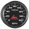Autometer Sport-Comp II 5 inch 0-160MPH Electronic Programmable Speedometer - 3689
