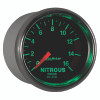 Autometer GS 2 1/16in. 1600PSI Nitrous Fuel Pressure Gauge - 3874
