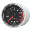 Autometer GS 2 1/16in. 1600PSI Nitrous Fuel Pressure Gauge - 3874