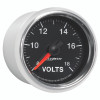 Autometer GS Series 2-1/16in Voltmeter 18V Electrical Gauge Full Sweep - 3891