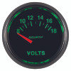 Autometer GS 52mm 8-18 Volts Short Sweep Electronic Voltmeter Gauge - 3892
