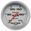 Autometer Ultra-Lite 66.7mm Full Sweep Electronic 60-210 Degree F Water Temperature Gauge - 4469
