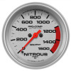 Autometer Ultra-Lite 2-5/8in 1600PSI Nitrous Pressure Gage - 4474