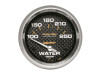 AutoMeter Gauge Water Temp 2-5/8in (66.7mm) 100-250F Electric Carbon Fiber - 4837