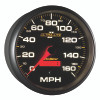 Autometer Ultra-Lite II 5 Inch 160 MPH FSE Programmable Speedometer - 4989