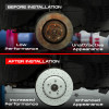 R1 14-19 Hyundai Tucson Rear Drill/Slot Carbon Coated Rotor Set w/Optimum Pads - WBUH1-03035 Product Brochure - a specific brochure describing a Product