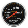 Autometer Liquid Filled Mechanical 2-5/8in 140-280 deg F Water Termperature Gauge Includes 6 - 5431