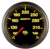 Autometer Elite 52mm 100-340 Deg F Oil Temp Peak & Warn w/ Electronic Control Gauge - 5640