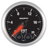 Autometer Elite 52mm 0-2000 Deg F Full Sweep Electronic Exhuast Gas Temperature Gauge - 5645