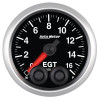 Autometer Elite 52mm 0-1600F EGT Peak & Warn w/ Electronic Control Gauge - 5646