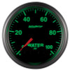 AutoMeter Gauge Water Press 2-1/16in. 100PSI Stepper Motor W/Peak & Warn Elite - 5668