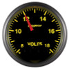 Autometer Elite 52.4mm Peak & Warn w/ Electronic Control 8-18 Volt Voltmeter - 5683