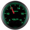 Autometer Elite 52.4mm Peak & Warn w/ Electronic Control 8-18 Volt Voltmeter - 5683