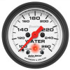 Autometer Chrono 2-1/16in 100-260 Degree Temperature Stepper Motor - Phantom - 5754