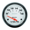 Autometer Phantom 2-5/8in 8-18V SSE Voltmeter - 5891