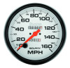 Autometer Phantom 5in 160 MPH In-Dash Mechanical Speedometer - 5895