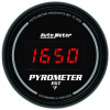 Autometer Z Series 52mm 0-2000 Deg F Digital EGT/Pyrometer Gauge - 6345