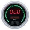 Autometer 85.7mm Black Switchable 260 MPH / 260 KM/H Speedometer Sport-Comp Elite Digital Gauge - 6789-SC