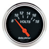 Autometer Designer Black 1969 Camaro Dash Kit 6pc Tach / MPH / Fuel / Oil / WTMP / Volt - 7021-DB
