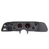 Autometer Designer Black 70-78 Camaro Dash Kit 6pc Tach / MPH / Fuel / Oil / WTMP / Volt - 7022-DB