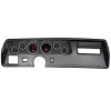 Autometer Designer Black 70-72 Chevelle SS/El Camino Dash Kit 6pc Tach/ MPH/ Fuel/ Oil/ WTMP/ Volt - 7025-DB