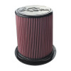 Injen 8-Layer Oiled Cotton Gauze Air Filter w/ Twist Lock - 5in ID / 9.3in Base / 8.5in H - X-1117-BR Photo - Primary